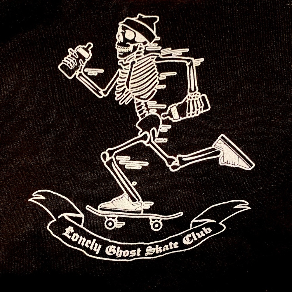 Lonely Ghost Skate Club crew neck sweatshirt